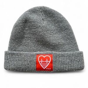 Gray San Francisco ❤️ Waffle Knit Beanie